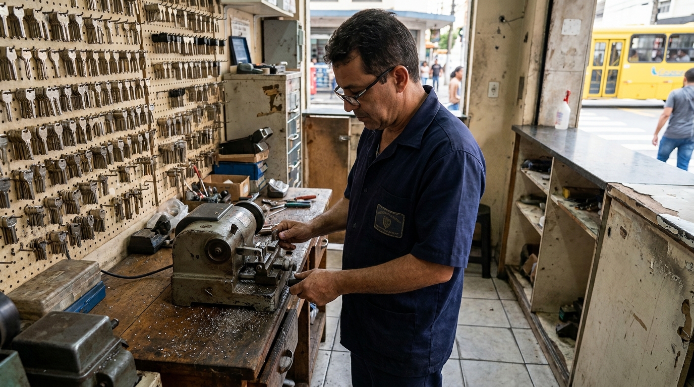 Cópia de Chave de Cadeado em Cascavel‑PR