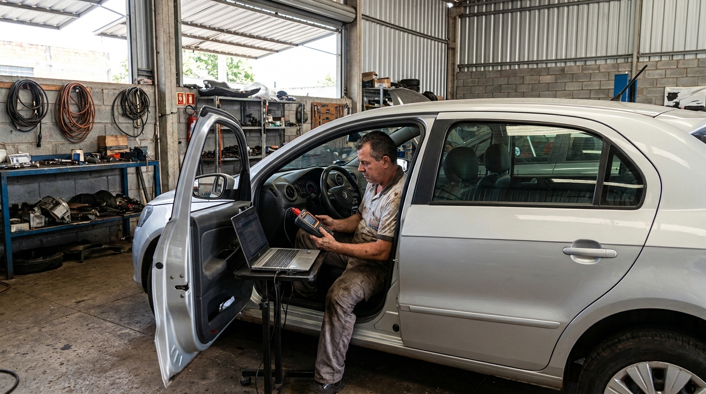Reconfiguração da Unidade Eletrônica em Cascavel‑PR